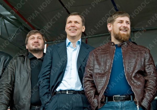 О.Байсултанов, С.Абрамов, Р.Кадыров  на рок-фестивале Феникс