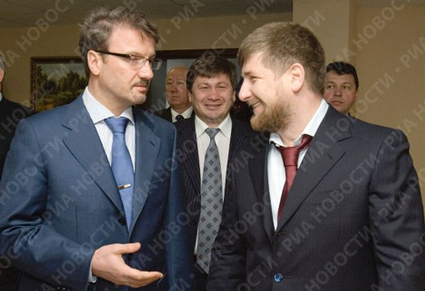Г. Греф, Р. Кадыров
