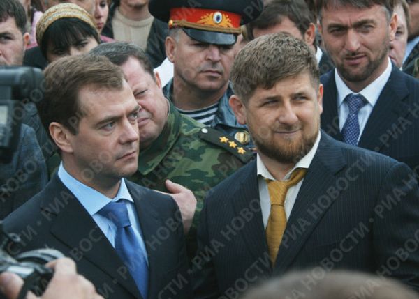 Д.Медведев, Р.Кадыров