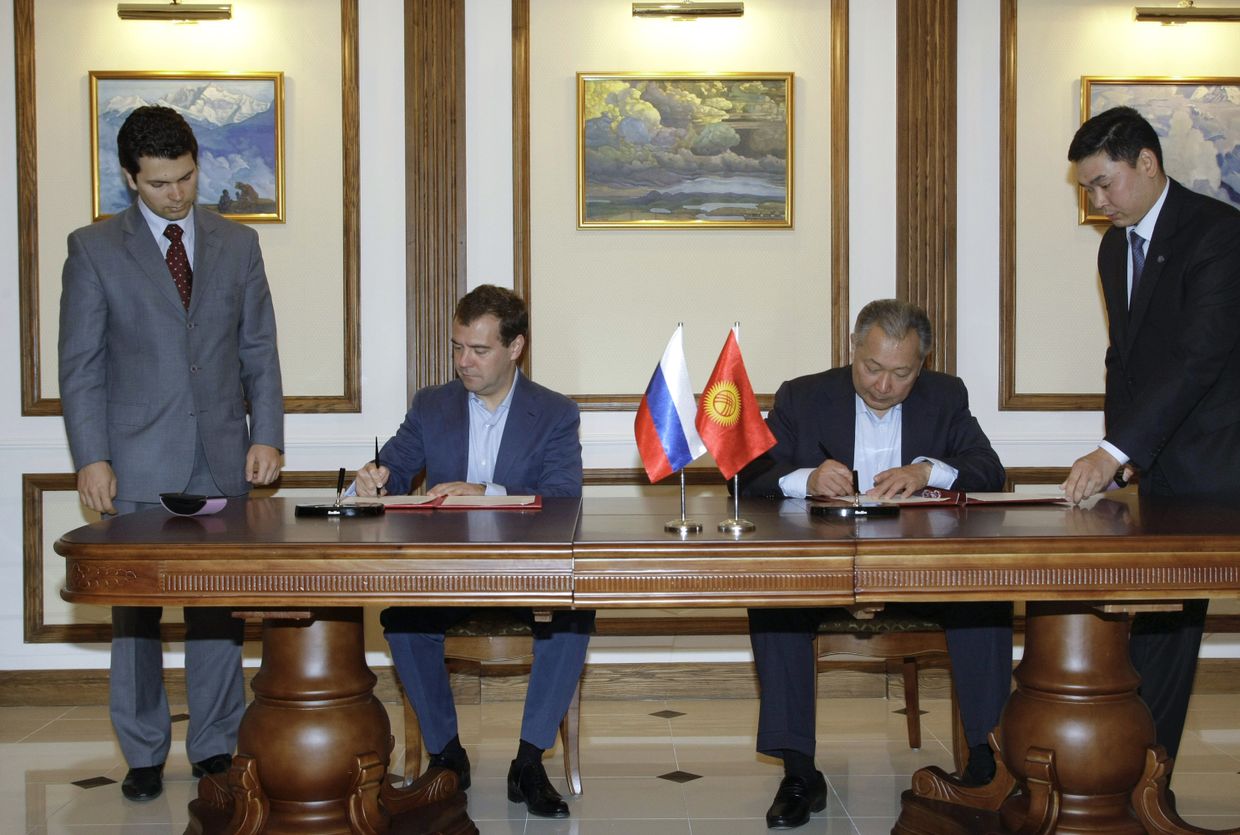 Президент Киргизии К.Бакиев 