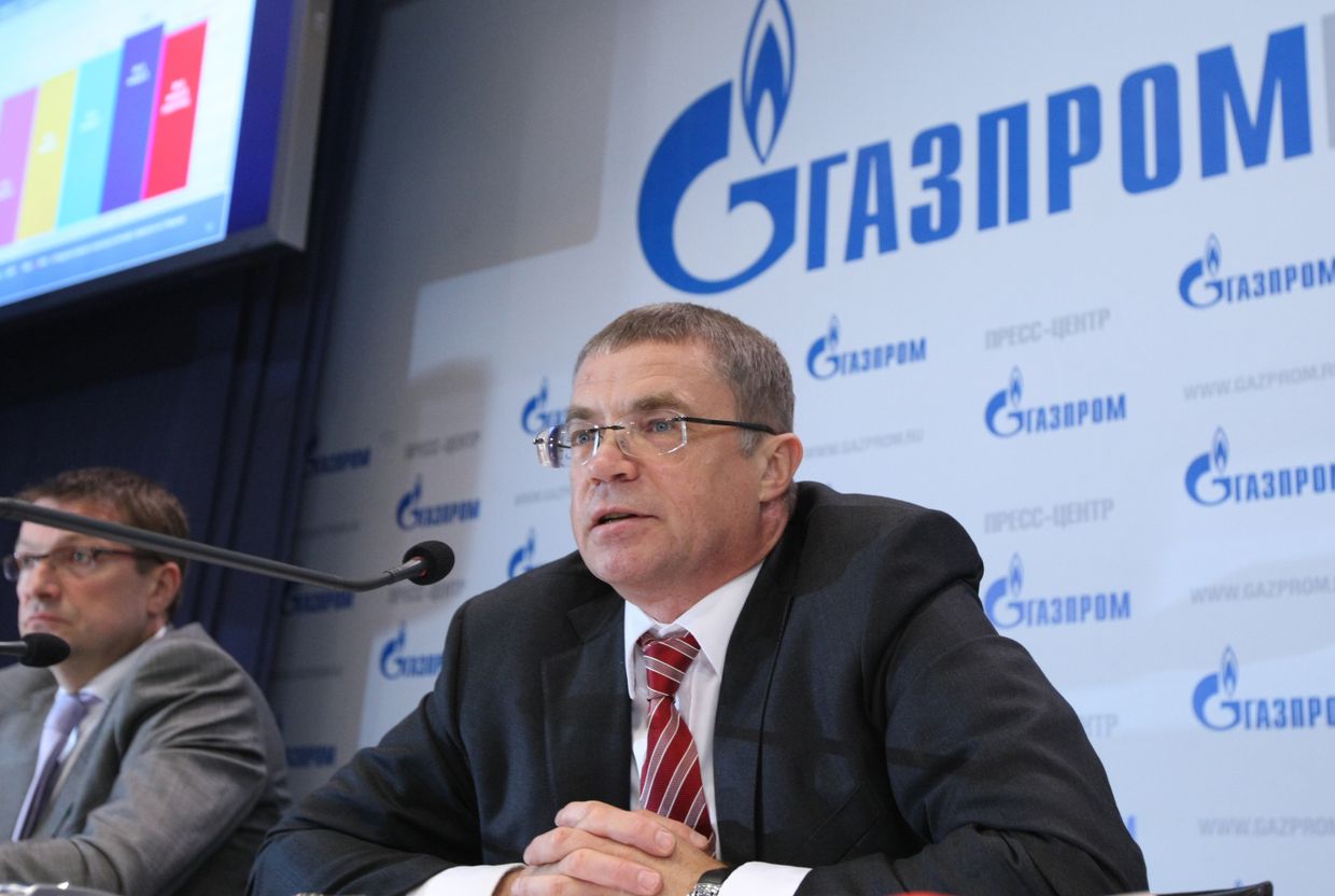 Пресс-конференция в пресс-центре ОАО Газпром в Москве