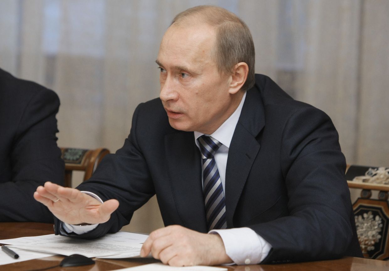 Встреча В.Путина с руководством партии Единая Россия в Ново-Огарево