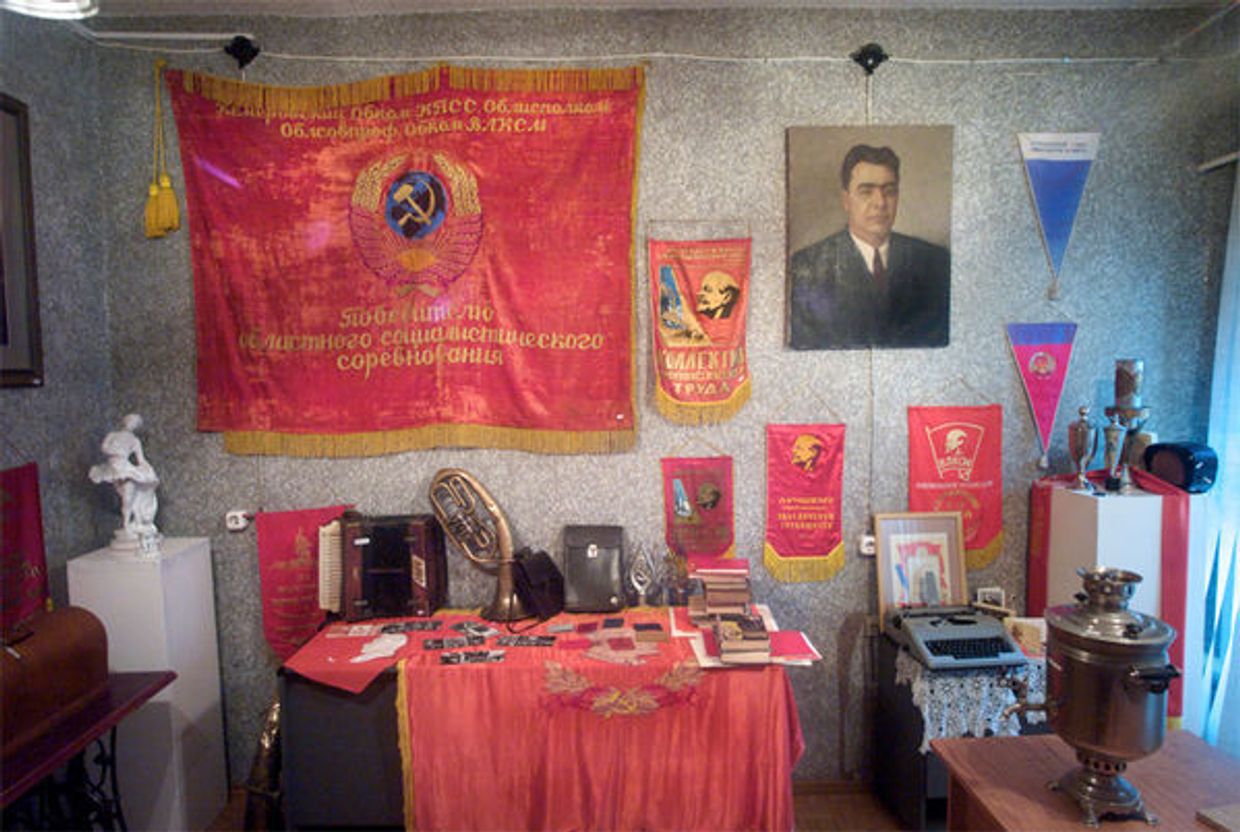 выставка предметов советского быта под названием Villa Sovietica