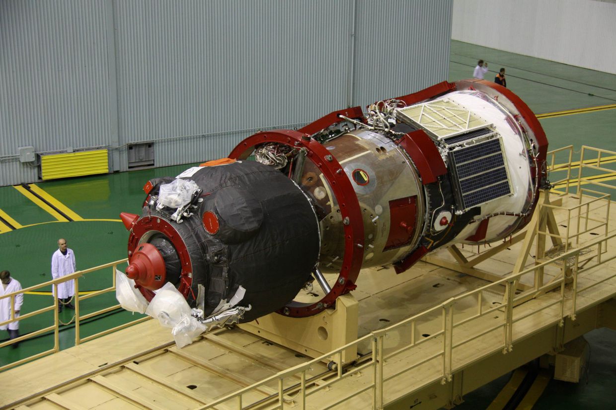 На космодроме Байконур начались работы с космическим кораблем Союз ТМА-17