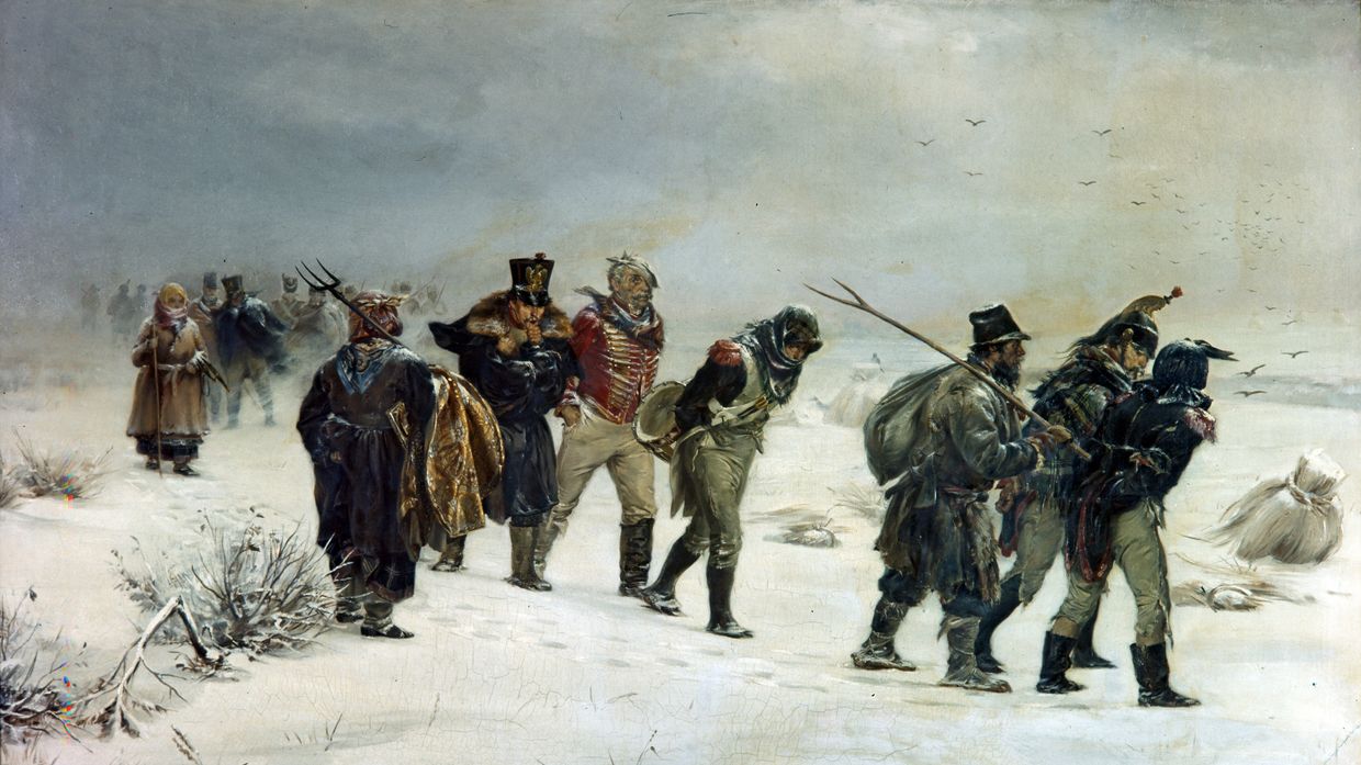 Картина Иллариона Прянишникова В 1812 году