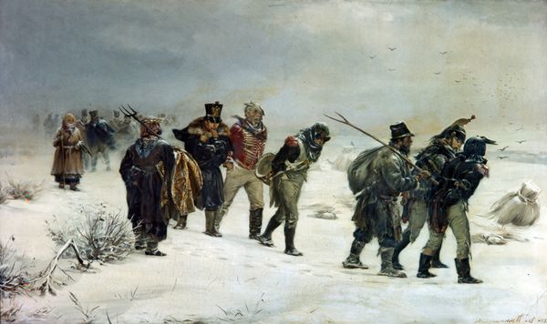 Картина Иллариона Прянишникова В 1812 году