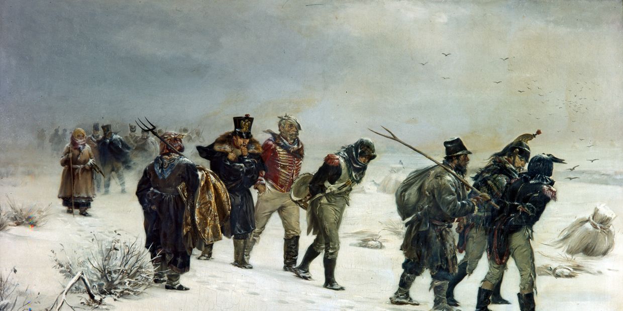 Картина Иллариона Прянишникова В 1812 году