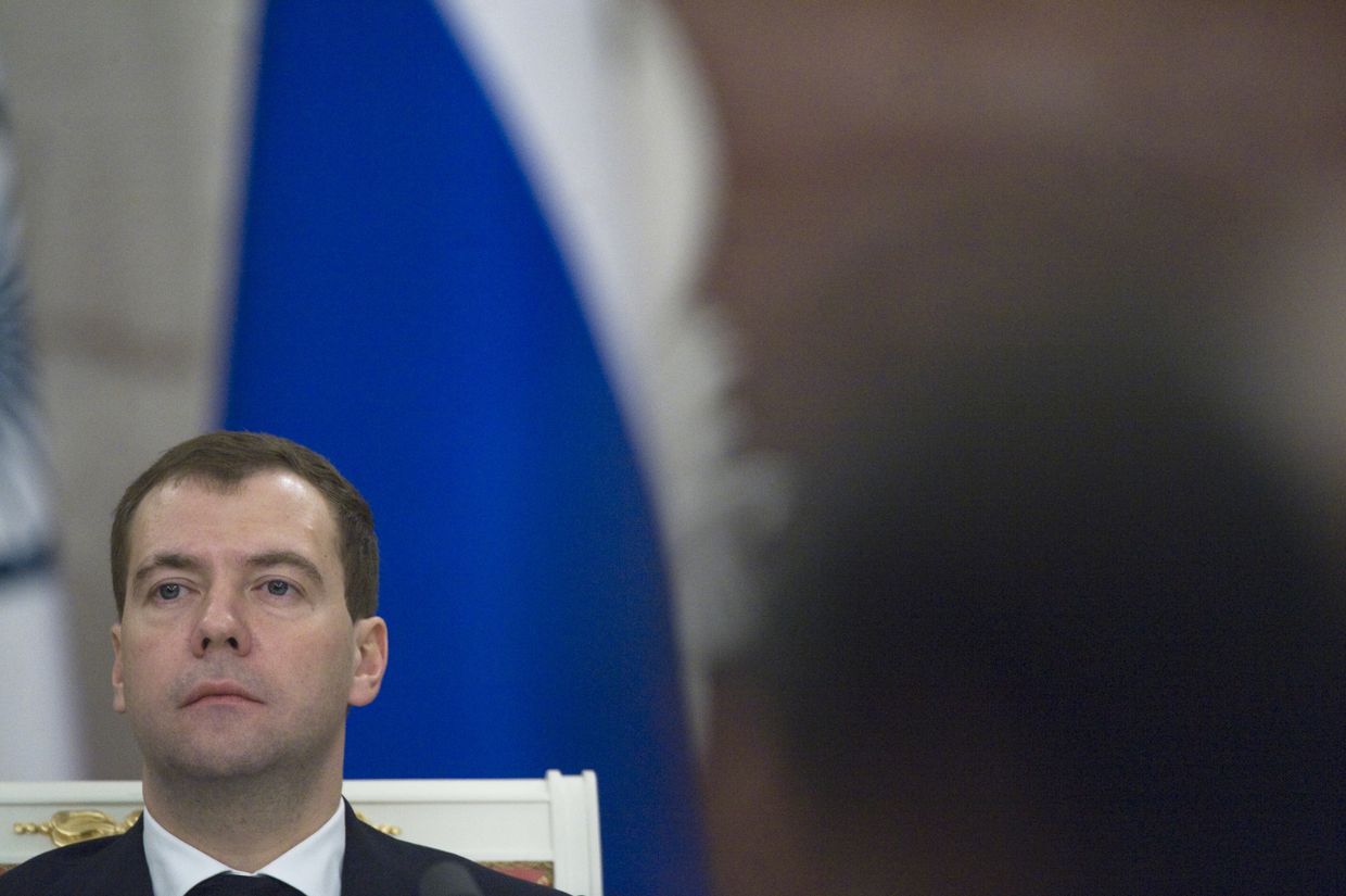 Президент РФ Д.Медведев