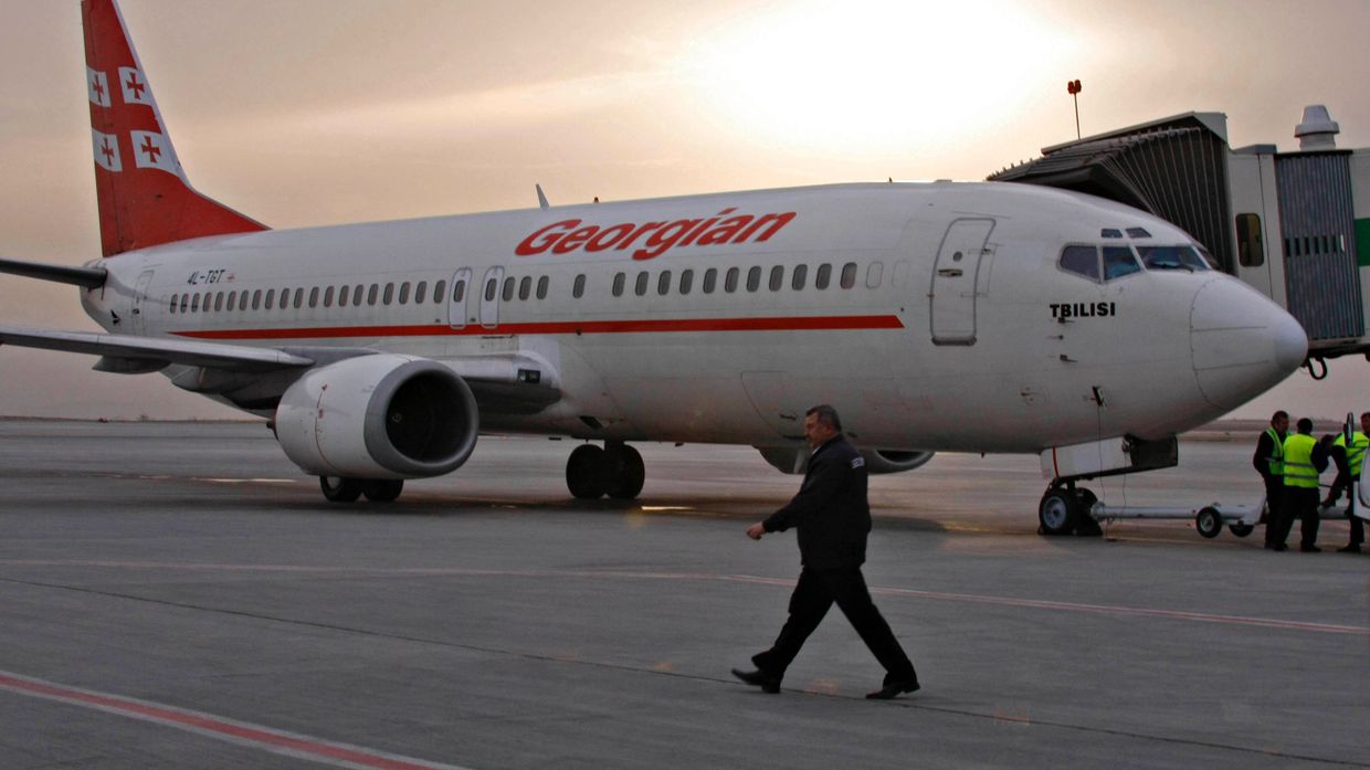 Boeing-737-500 грузинской авиакомпании Айрзена - Грузинские авиалинии