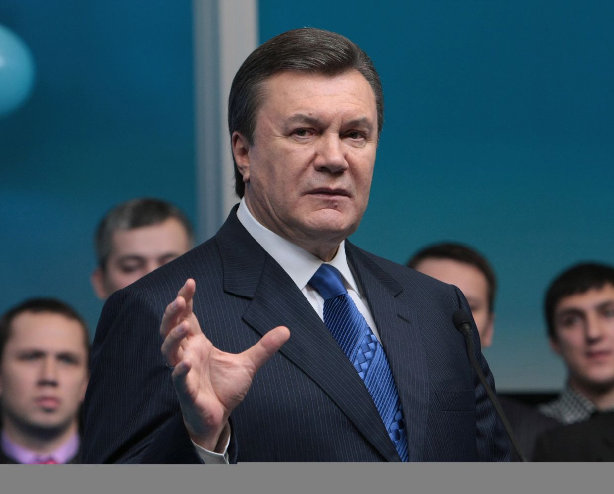 Лидер Партии регионов Виктор Янукович