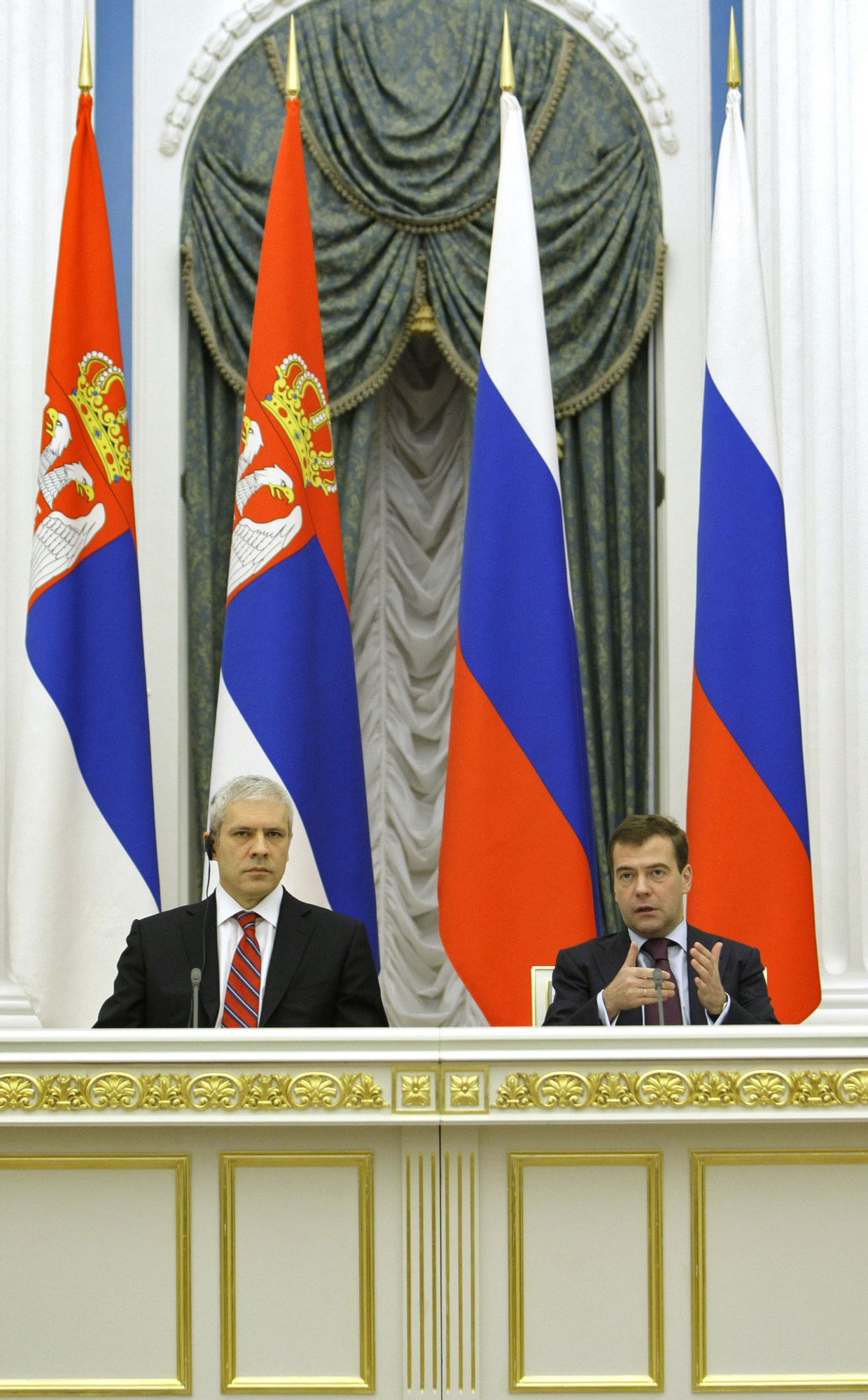  президент Сербии Б.Тадич