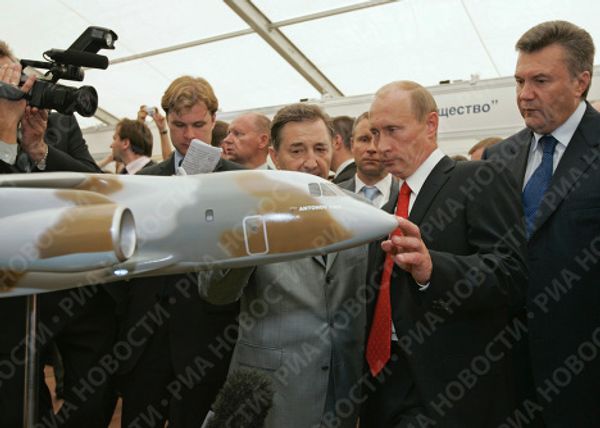 Президент России посетил МАКС-2007