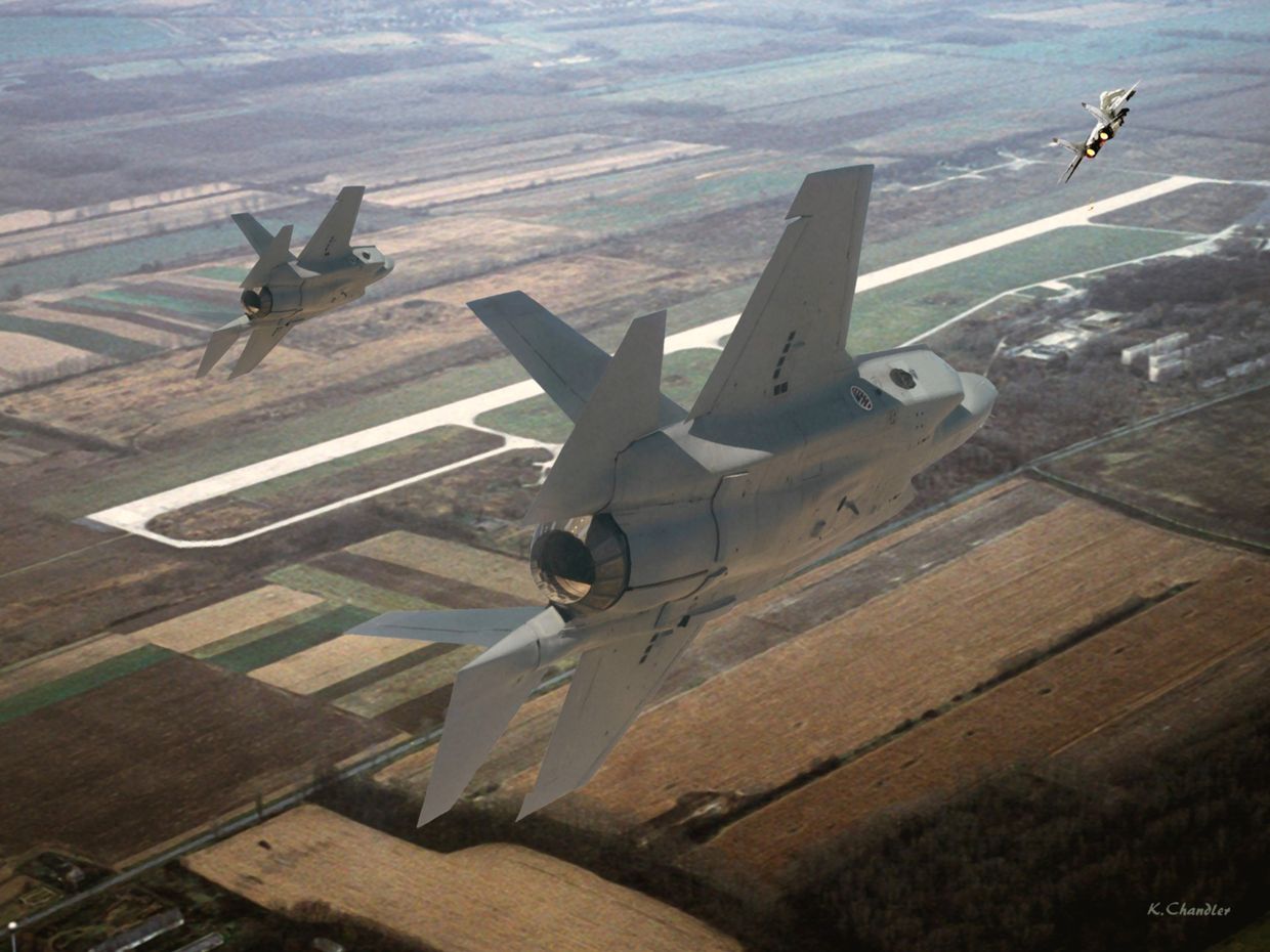 многоцелевой истребитель пятого поколения F-35 JSF