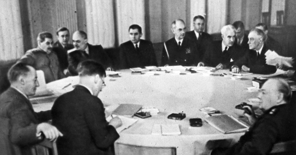 Ялтинская (Крымская) конференция 1945 года
