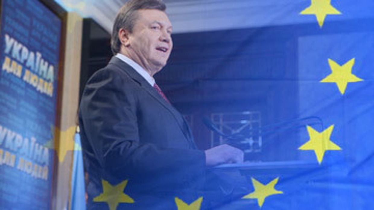 янукович и европа