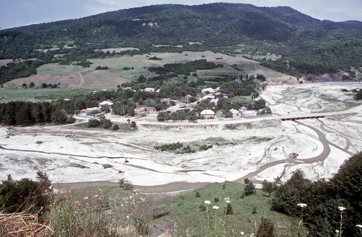 Чеченское село Агишты