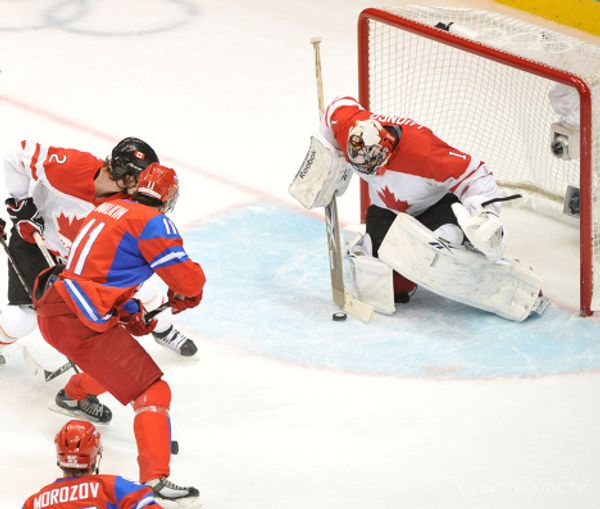 Олимпиада - 2010. Хоккей. Четвертьфинал. Россия - Канада - 3:7