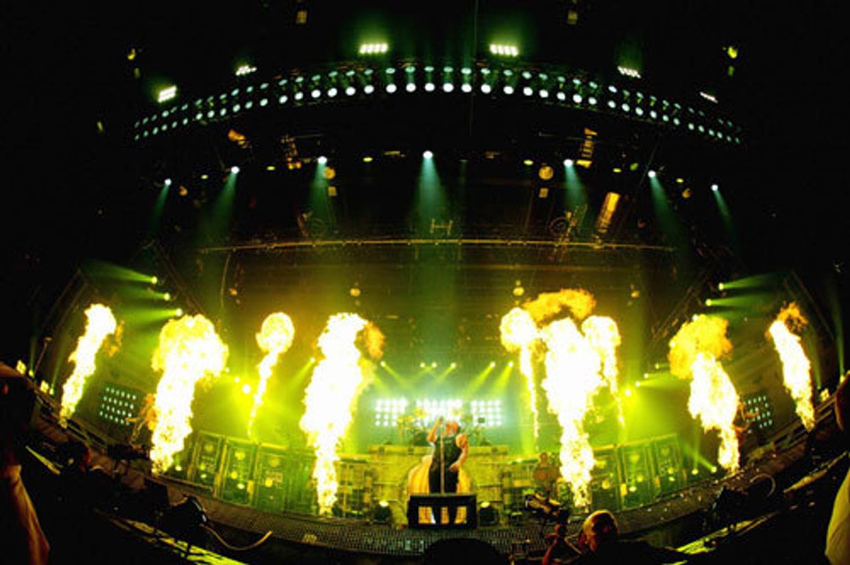Концерт группы Rammstein