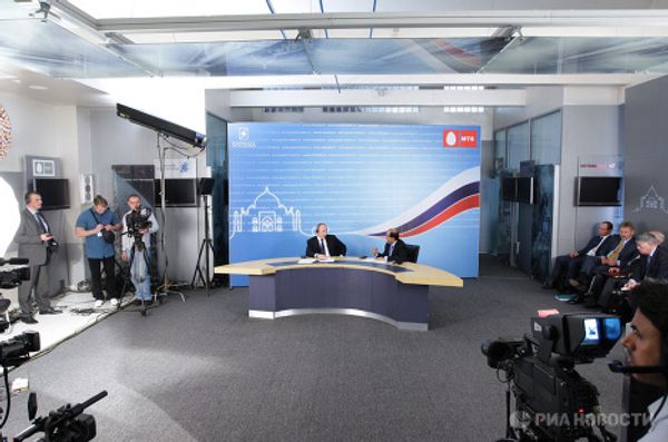Рабочий визит премьер-министра РФ Владимира Путина в Республику Индия