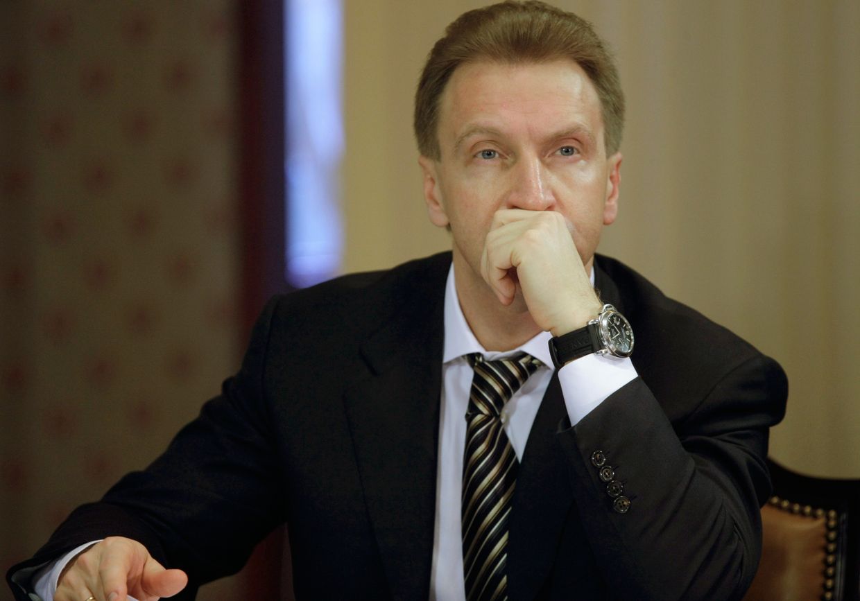 Первый заместитель председателя правительства РФ Игорь Шувалов