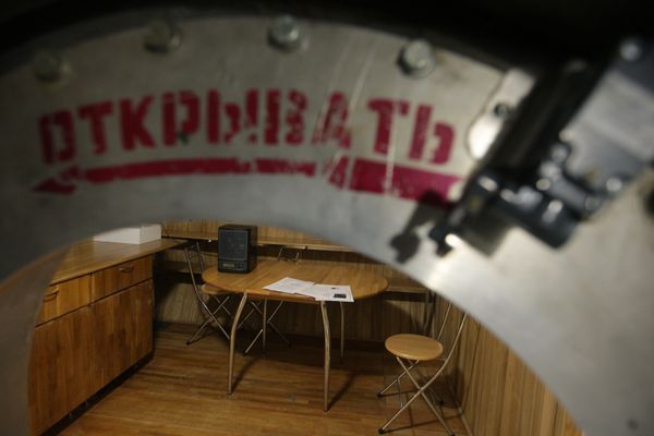 Испытательный комплекс, имитирующий космический корабль, в рамках проекта МАРС-500