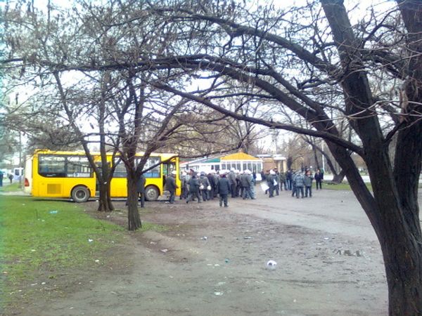 Правоохранительные органы пресекают акции оппозиции в Бишкеке