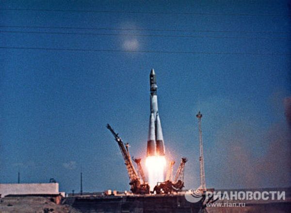 Старт космического корабля Восток-1