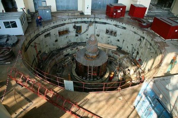 Ремонтно-восстановительные работы на Саяно-Шушенской ГЭС