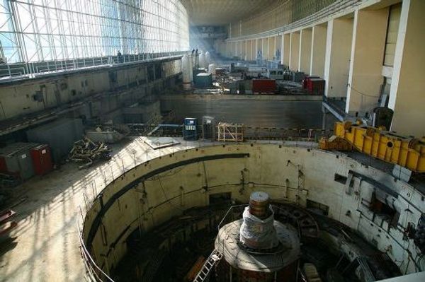 Ремонтно-восстановительные работы на Саяно-Шушенской ГЭС 