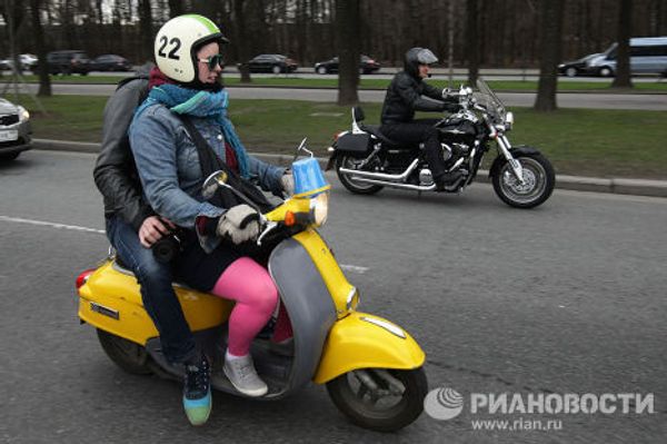 Автовладельцы на автопробеге Нет мигалкам!
