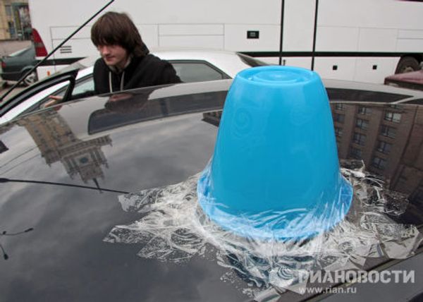 Автовладельцы на автопробеге Нет мигалкам!