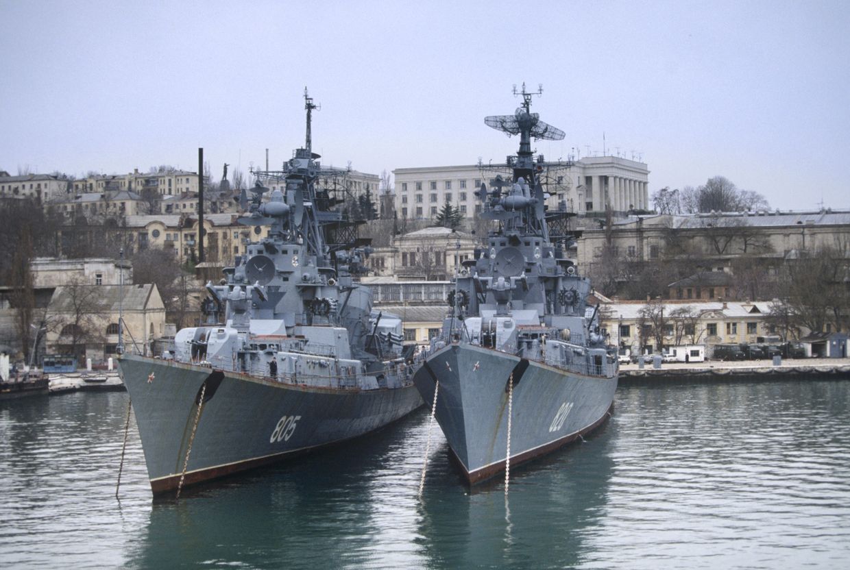 Корабли Черноморского флота ВМФ России