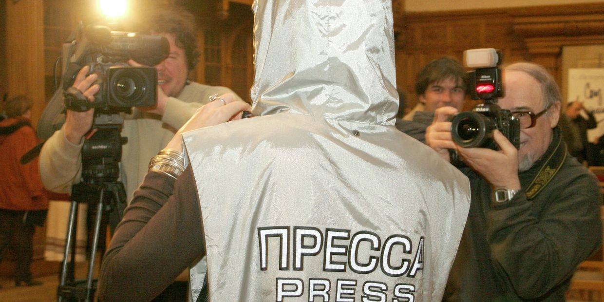 Жилеты для журналистов, работающих на массовых мероприятиях