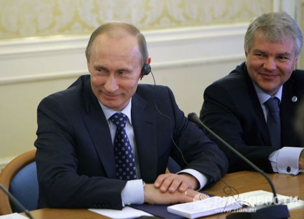 Визит премьер-министра РФ Владимира Путина в Милан