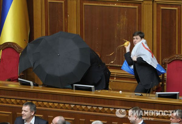 Ратификация договора о ЧФ РФ в Верховной Раде Украины