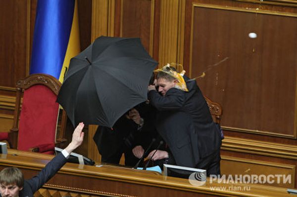 Ратификация договора о ЧФ РФ в Верховной Раде Украины