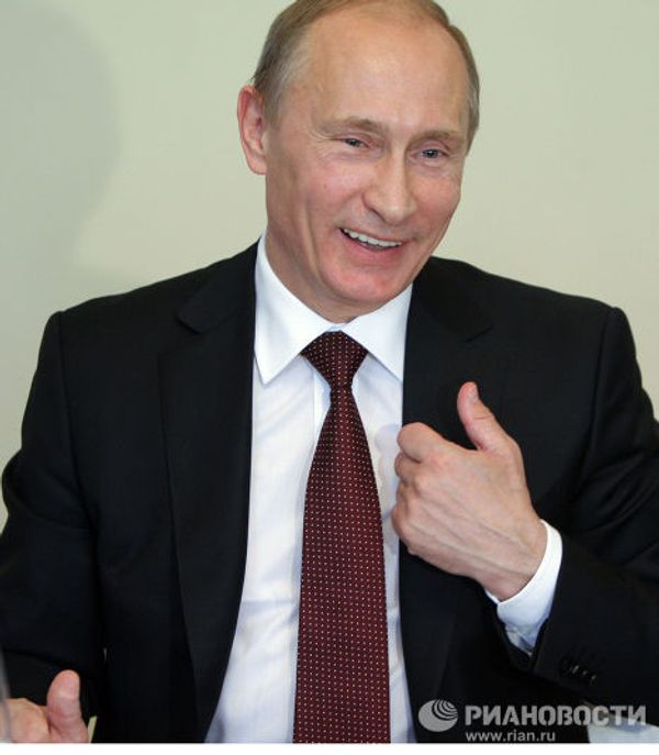 Встреча Владимира Путина с организаторами благотворительного вечера Маленький принц