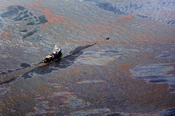 Разлив нефти в Мексиканском заливе