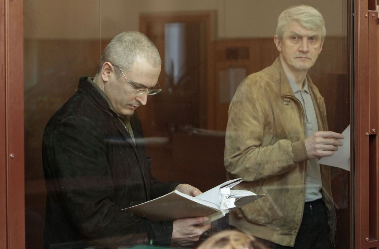 Заседание суда по второму делу М. Ходорковского и П. Лебедева