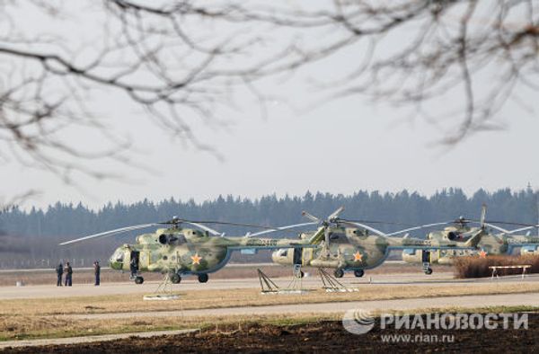Репетиция пилотажных групп к Параду Победы