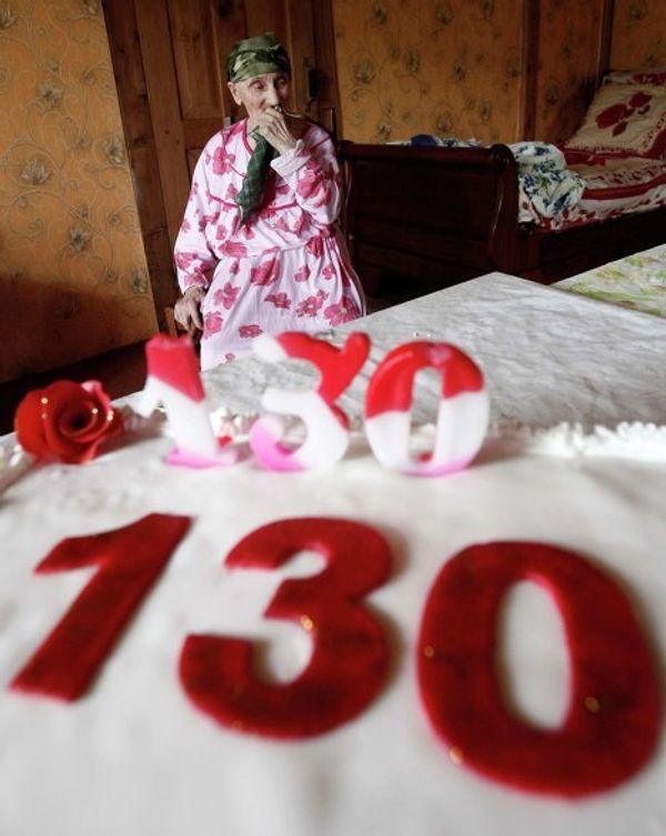 Антиса Хвичава - женщина, отметившая 130-летие