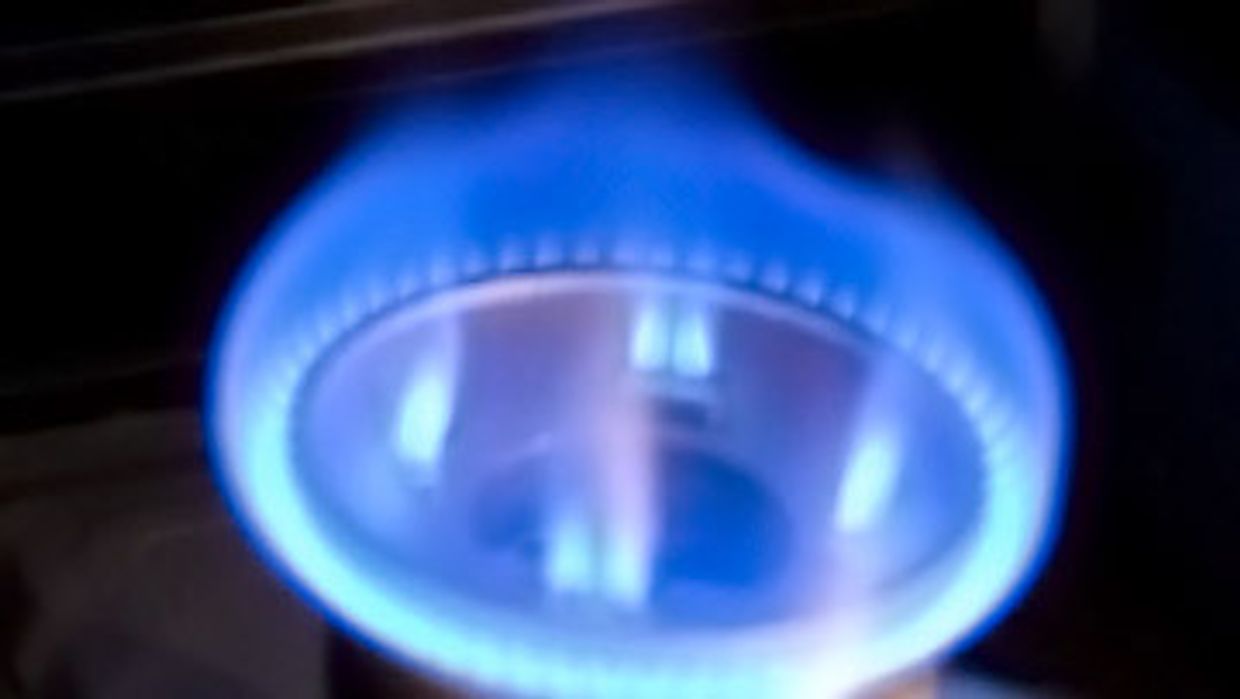 газ