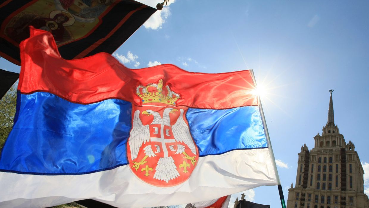 Сербский марш в поддержку территориальной целостности Сербии