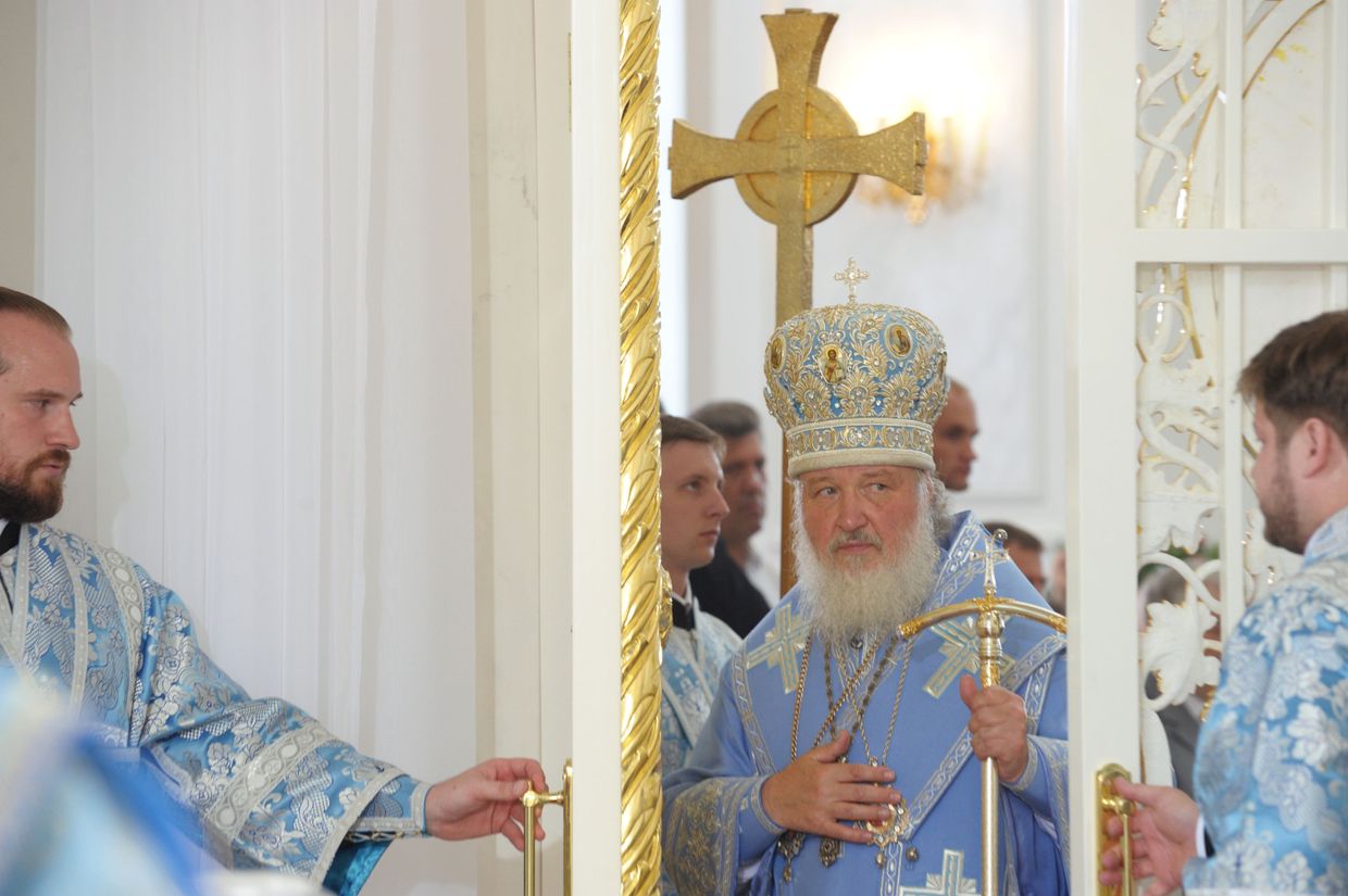 Патриарх Московский и всея Руси Кирилл освятил Спасо-Преображенский кафедральный собор