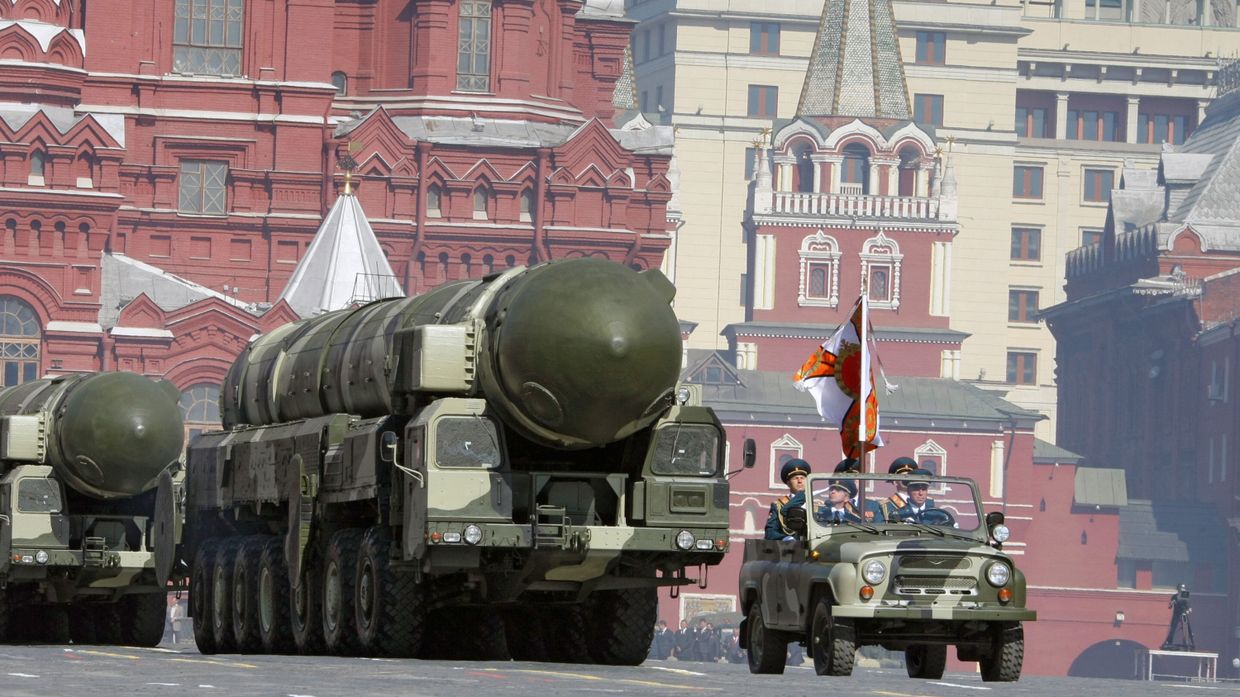 Парад Победы на Красной площади в Москве