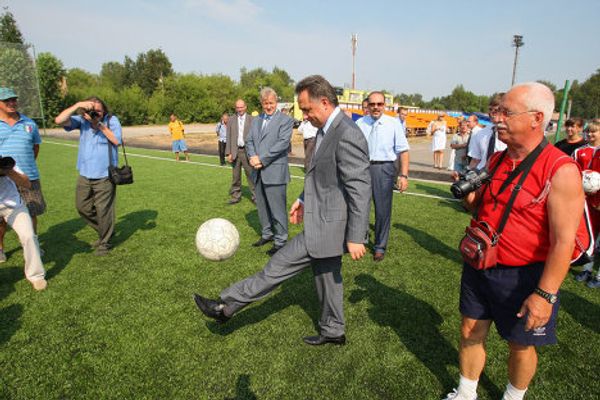 Виталий Мутко помогает развитию футбола в Иваново