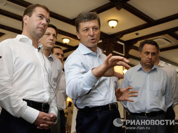 Дмитрий Медведев посетил строящийся горнолыжный курорт Роза Хутор