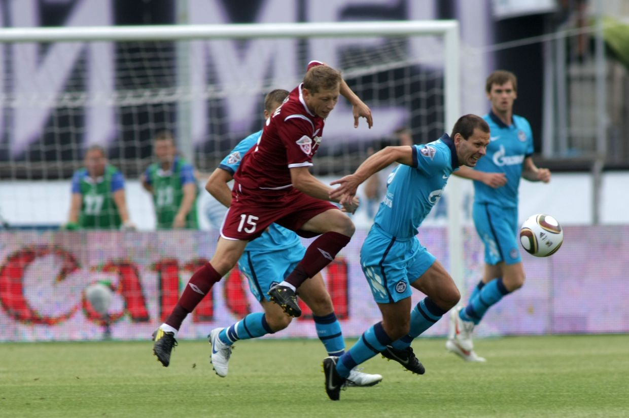 Футбол. РФПЛ. Матч Зенит - Рубин - 2:0