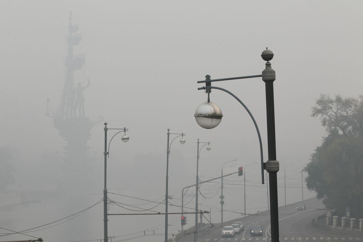 Смог в Москве