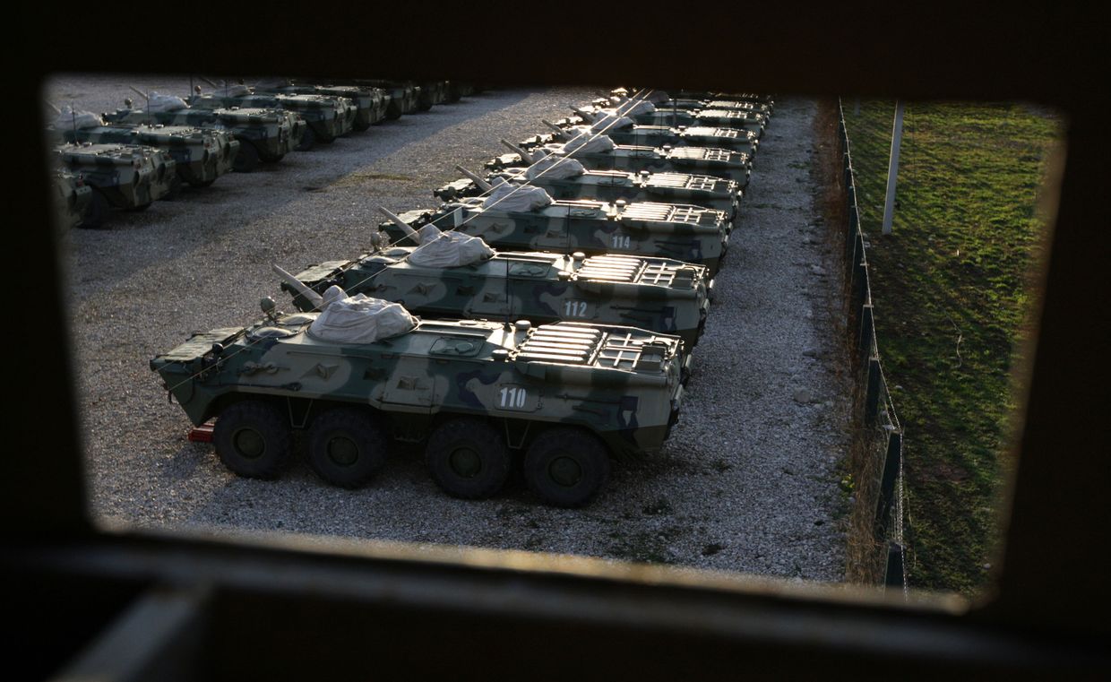 Седьмая Краснодарская Краснознаменная военная база в городе Гудаута